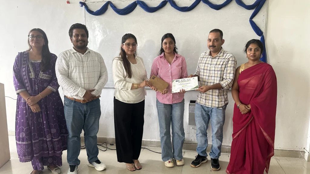 Certificate ceremony at the Nutrition Matters 2026 event, ITHS Chandigarh